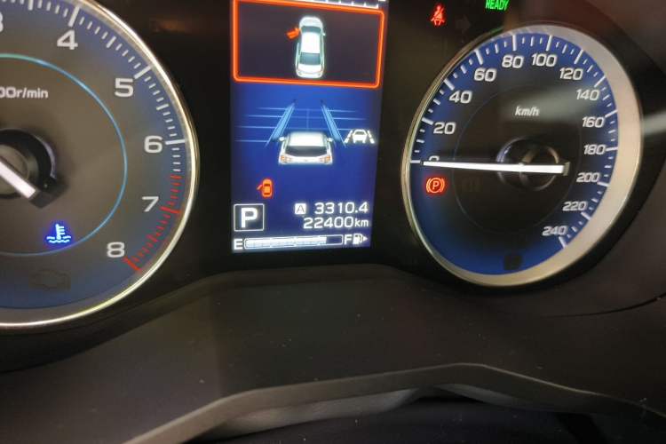 Used Subaru XV 2020 2.0i e-Boxer Flagship Edition with EyeSight Odometer Close Up