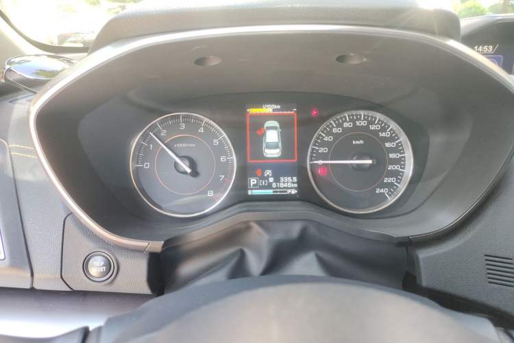 Used Subaru XV 2020 Revised Version 2.0i All-Wheel-Drive Luxury Edition with EyeSight Instrument Cluster