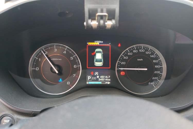 Used Subaru XV 2021 2.0i All-Wheel-Drive Luxury Edition EyeSight Instrument Cluster