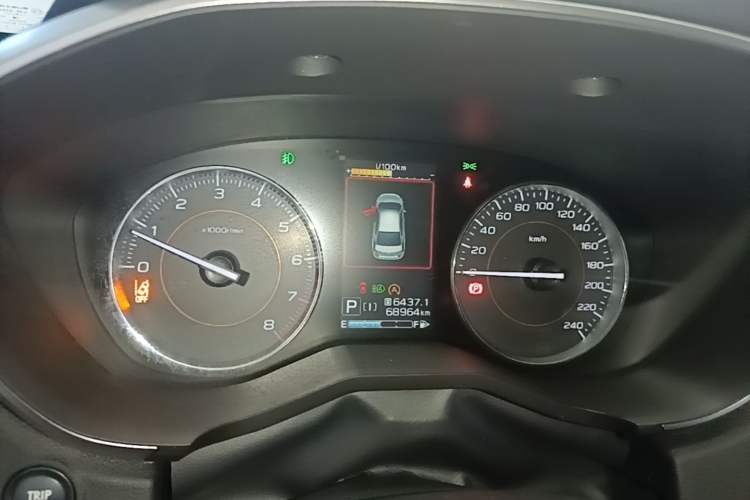 Used Subaru XV 2021 2.0i All-Wheel-Drive Luxury Edition EyeSight Instrument Cluster