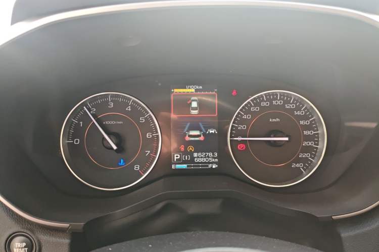 Used Subaru XV 2021 2.0i All-Wheel-Drive Luxury Edition EyeSight Instrument Cluster