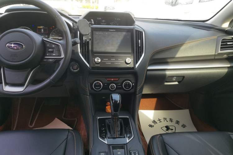Used Subaru XV 2021 2.0i All-Wheel-Drive Luxury Edition EyeSight Audio And AC Panel