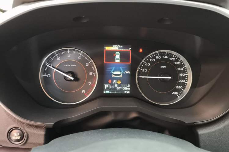 Used Subaru XV 2021 2.0i All-Wheel-Drive Luxury Edition EyeSight Instrument Cluster