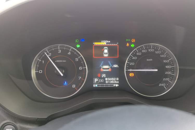 Used Subaru XV 2021 2.0i All-Wheel-Drive Luxury Edition EyeSight Instrument Cluster