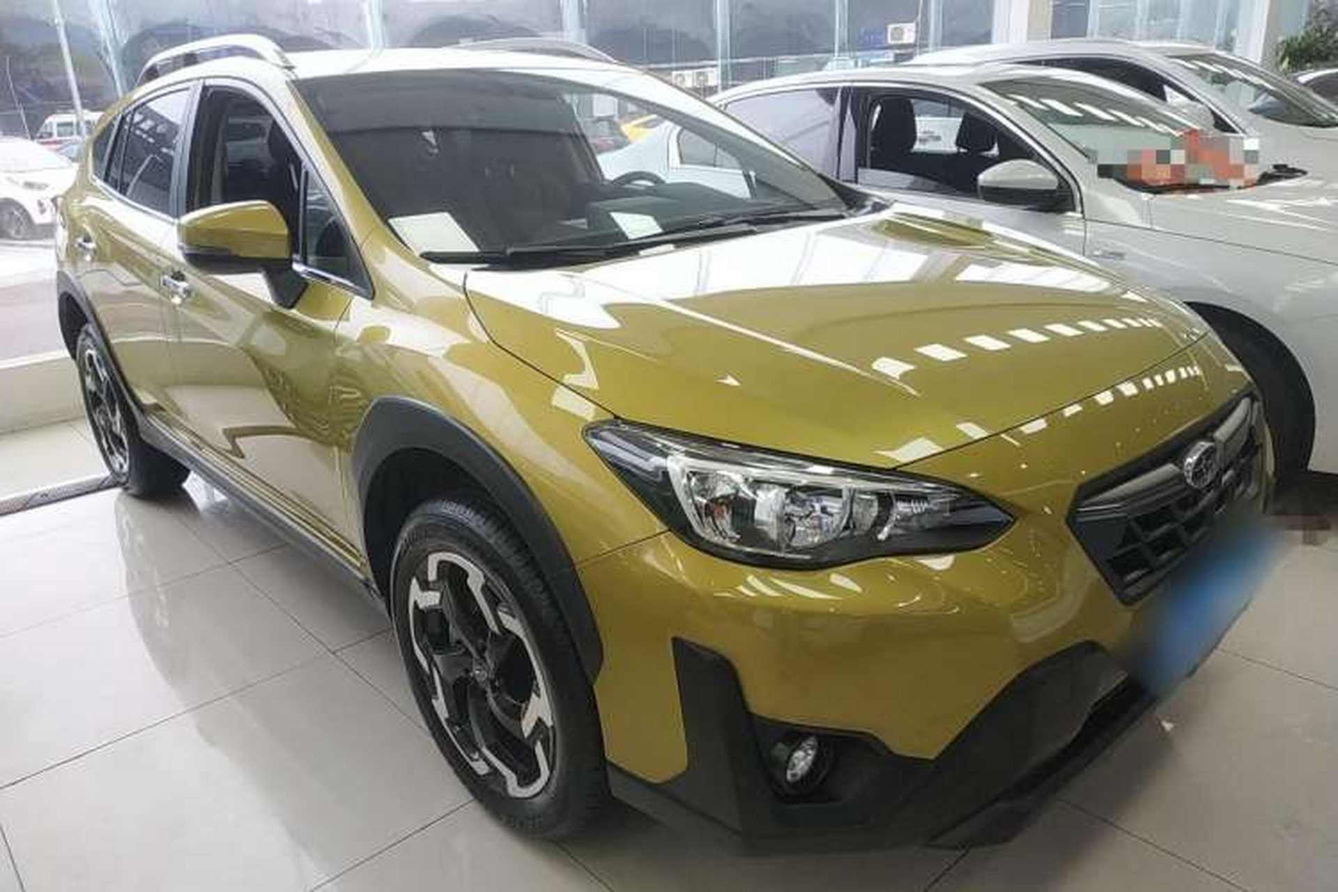 Used Subaru XV 2021 2.0i All-Wheel-Drive Luxury Edition Front Right 45 Deg