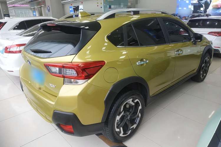 Used Subaru XV 2021 2.0i All-Wheel-Drive Luxury Edition Rear Right 45 Deg