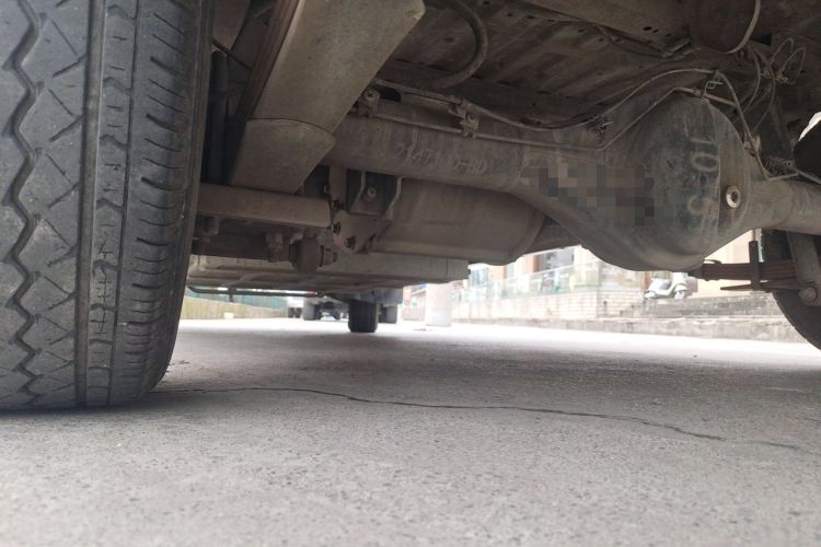 Used Sunlong Dishangtie 510 2022 Pure Electric Van Chassis Rear Left