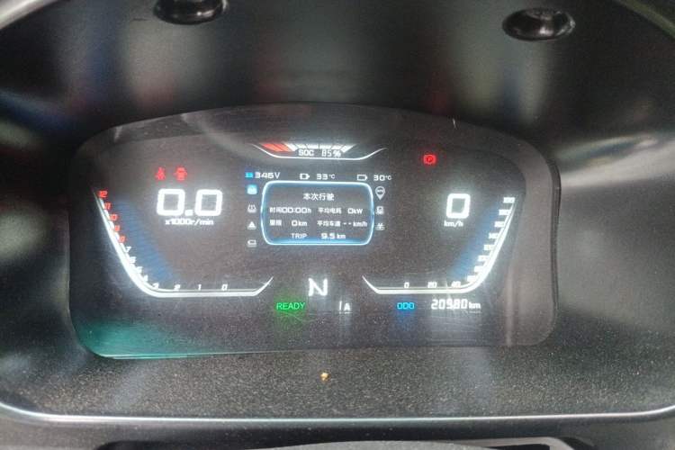 Used Sunlong Dishangtie 510 2022 Pure Electric Van Instrument Cluster