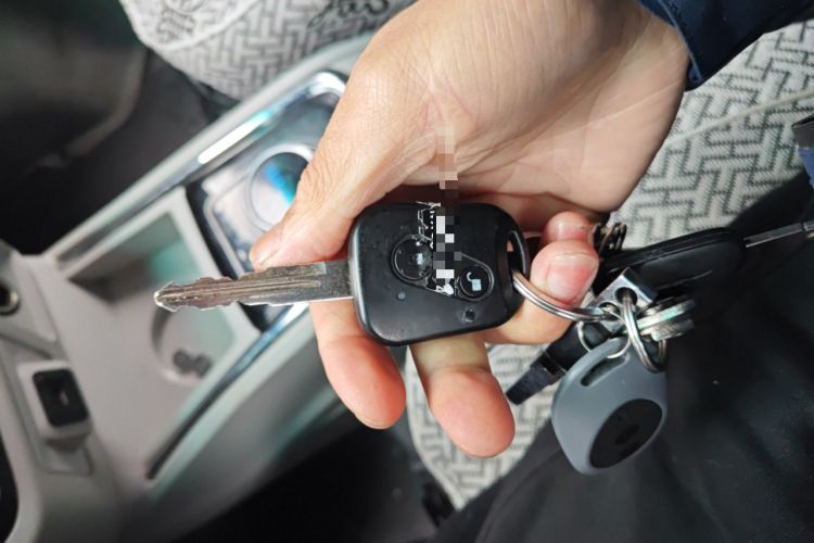 Used Sunlong Dishangtie 510 2022 Pure Electric Van Vehicle Key