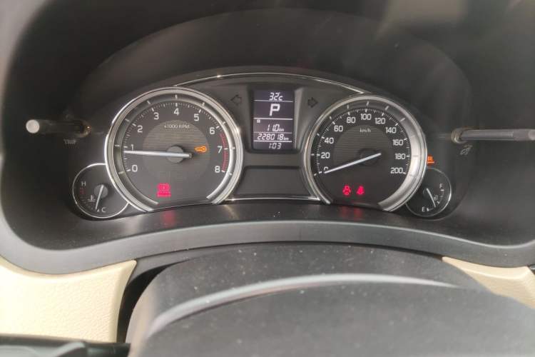 Used Suzuki Alivio 2015 1.6L Automatic Enjoyment Model Instrument Cluster