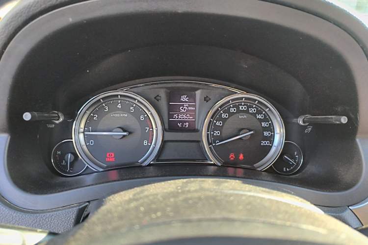 Used Suzuki Alivio 2015 1.6L Manual Comfort Model Instrument Cluster