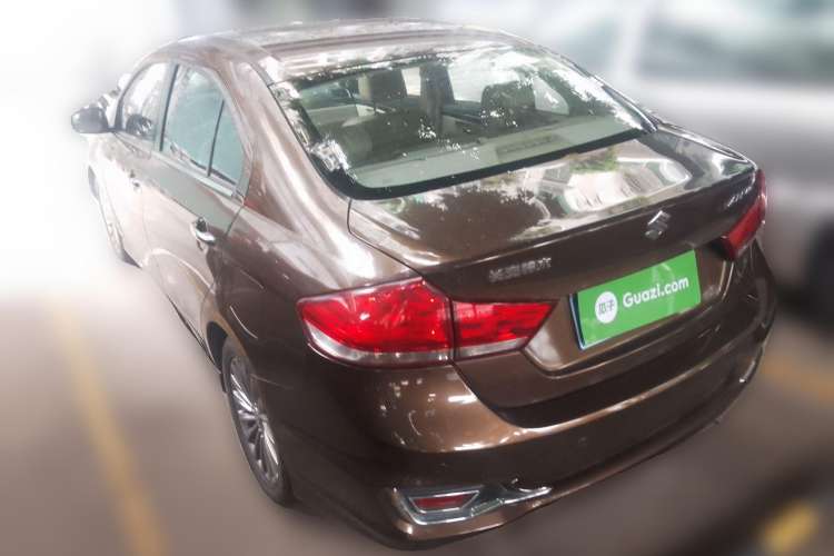 Used Suzuki Alivio 2015 1.6L Automatic Enjoyment Model Rear Left 45 Deg