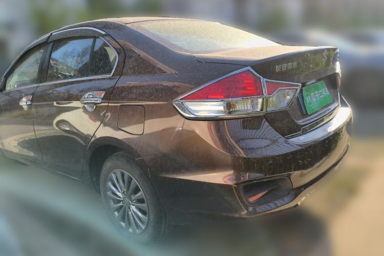 Used Suzuki Alivio 2015 1.6L Manual Comfort Model Rear Left 45 Deg
