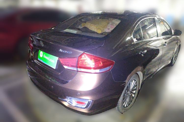 Used Suzuki Alivio 2015 1.6L Automatic Enjoyment Model Rear Right 45 Deg