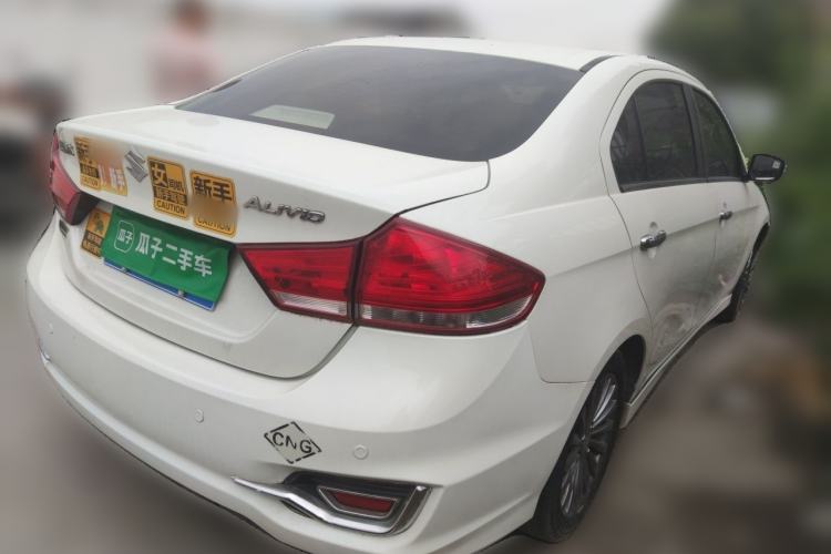 Used Suzuki Alivio 2015 1.6L Automatic Enjoyment Model Rear Right 45 Deg