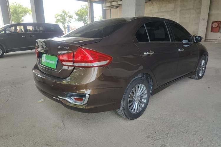 Used Suzuki Alivio 2015 1.6L Automatic Enjoyment Model Rear Right 45 Deg