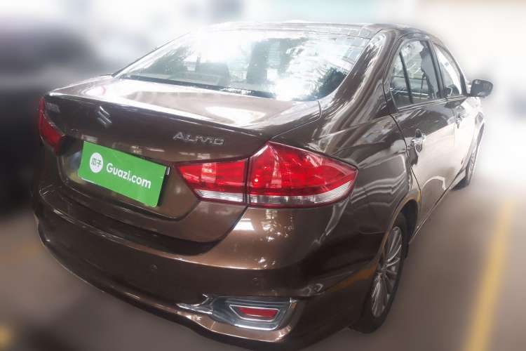 Used Suzuki Alivio 2015 1.6L Automatic Enjoyment Model Rear Right 45 Deg