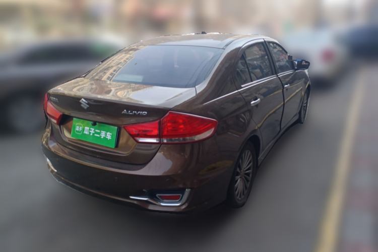 Used Suzuki Alivio 2015 1.6L Automatic Enjoyment Model Rear Right 45 Deg