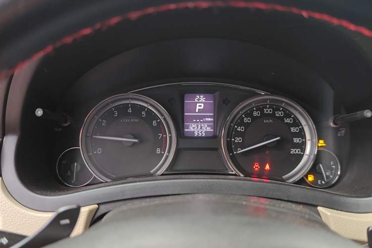 Used Suzuki Alivio 2015 1.6L Automatic Comfort Model Instrument Cluster