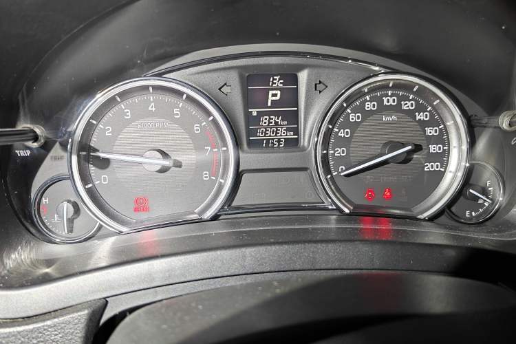 Used Suzuki Alivio 2015 1.6L Automatic Enjoyment Model Instrument Cluster