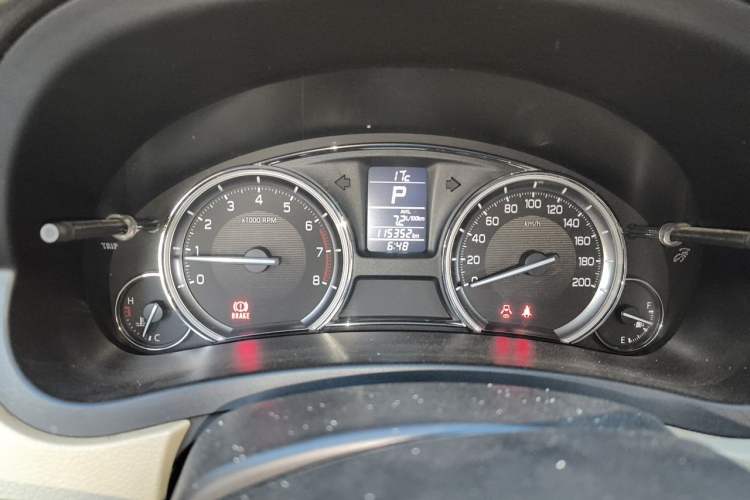 Used Suzuki Alivio 2015 1.6L Automatic Enjoyment Model Instrument Cluster