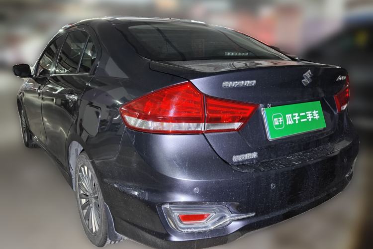 Used Suzuki Alivio 2015 1.6L Automatic Enjoyment Model Rear Left 45 Deg
