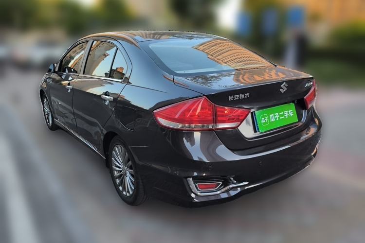 Used Suzuki Alivio 2015 1.6L Automatic Enjoyment Model Rear Left 45 Deg