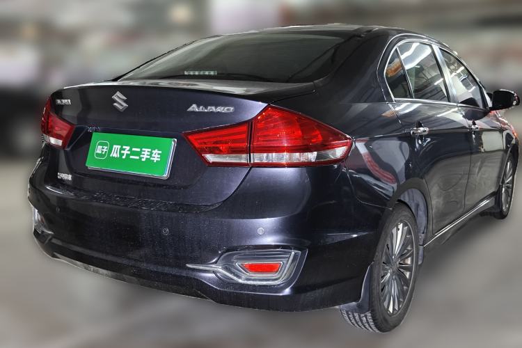 Used Suzuki Alivio 2015 1.6L Automatic Enjoyment Model Rear Right 45 Deg