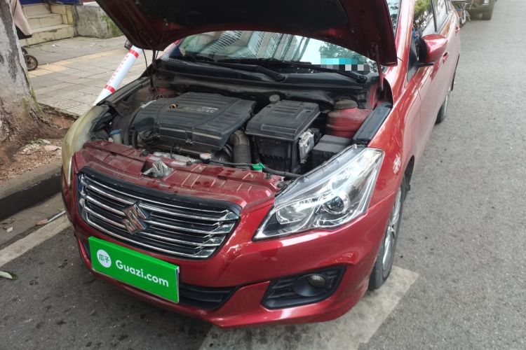 Used Suzuki Alivio 2015 1.6L Manual Comfort Model Engine Bay Left