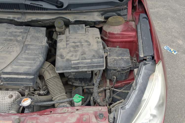 Used Suzuki Alivio 2015 1.6L Manual Comfort Model Engine Bay Left