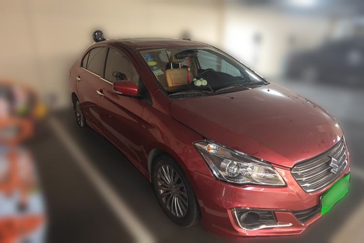 Used Suzuki Alivio 2015 1.6L Automatic Enjoyment Model Front Right 45 Deg