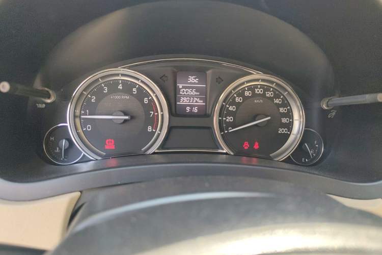 Used Suzuki Alivio 2015 1.6L Manual Comfort Model Instrument Cluster