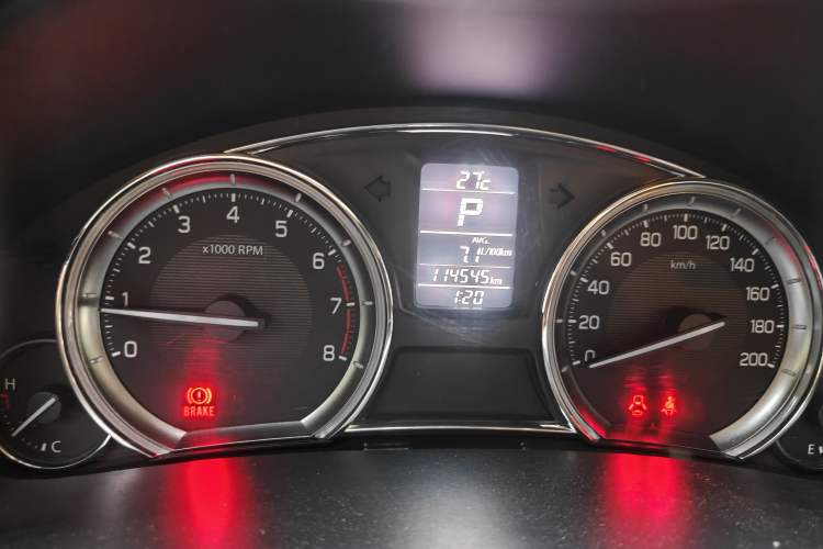 Used Suzuki Alivio 2015 1.6L Automatic Enjoyment Model Instrument Cluster