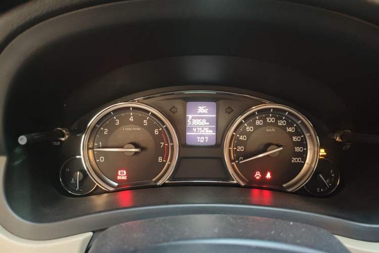 Used Suzuki Alivio 2015 1.6L Manual Comfort Model Instrument Cluster