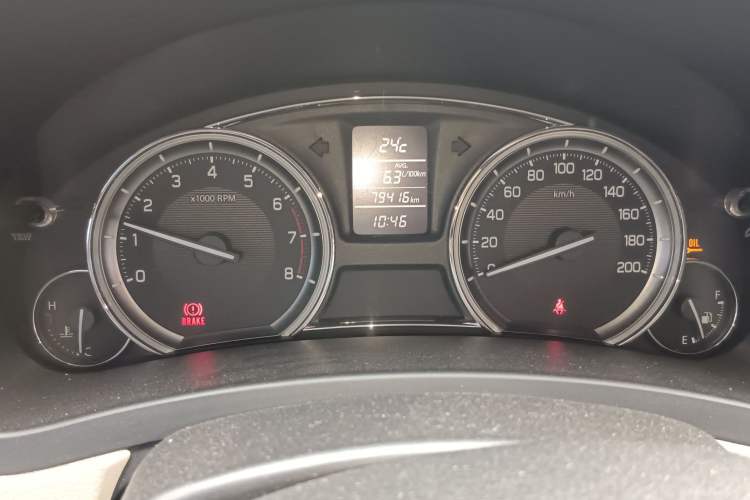 Used Suzuki Alivio 2015 1.6L Manual Comfort Model Instrument Cluster