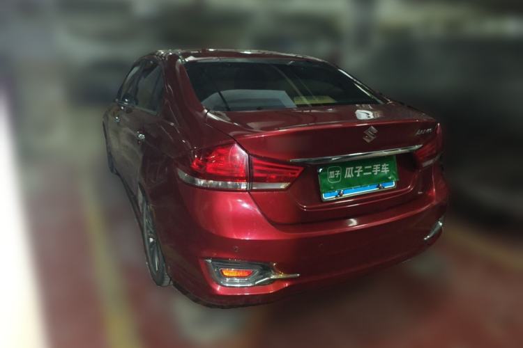 Used Suzuki Alivio 2015 1.6L Automatic Luxury Model Rear Left 45 Deg