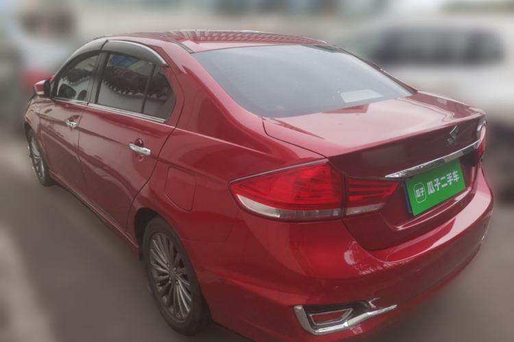 Used Suzuki Alivio 2015 1.6L Automatic Luxury Model Rear Left 45 Deg