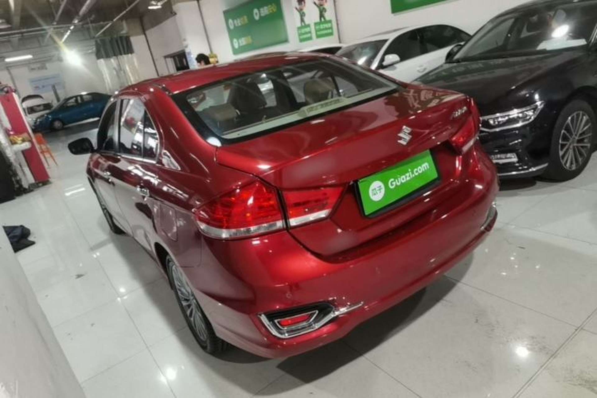 Used Suzuki Alivio 2015 1.6L Automatic Enjoyment Model Rear Left 45 Deg