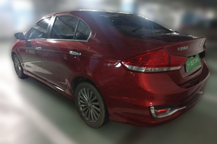 Used Suzuki Alivio 2015 1.6L Automatic Enjoyment Model Rear Left 45 Deg