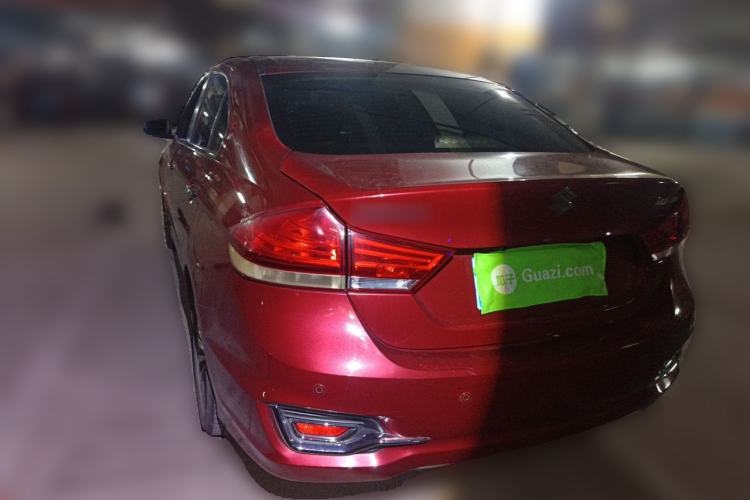 Used Suzuki Alivio 2015 1.6L Automatic Enjoyment Model Rear Left 45 Deg
