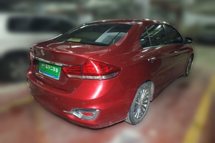 Used Suzuki Alivio 2015 1.6L Automatic Luxury Model Rear Right 45 Deg