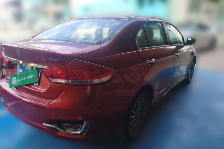 Used Suzuki Alivio 2015 1.6L Automatic Luxury Model Rear Right 45 Deg