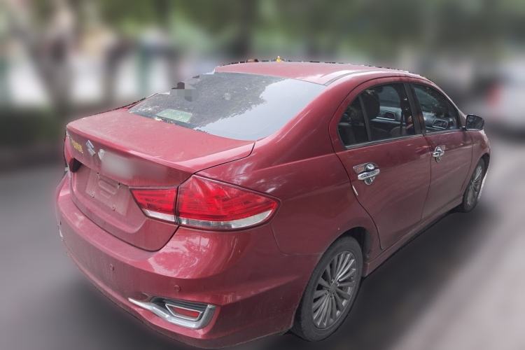 Used Suzuki Alivio 2015 1.6L Automatic Enjoyment Model Rear Right 45 Deg