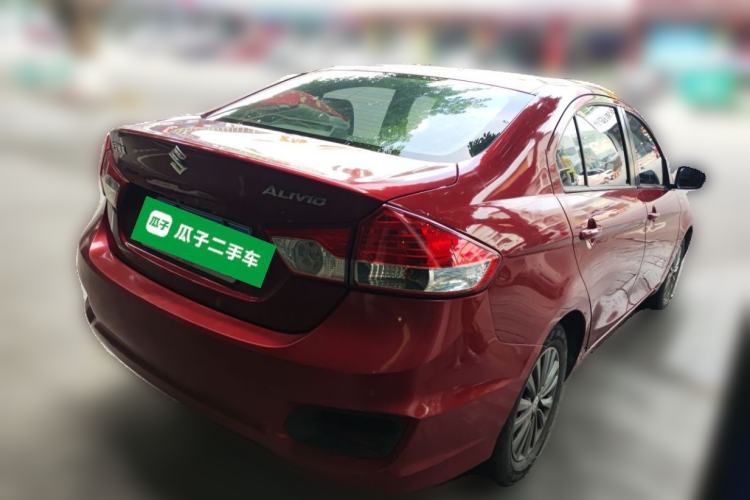 Used Suzuki Alivio 2015 1.6L Manual Comfort Model Rear Right 45 Deg