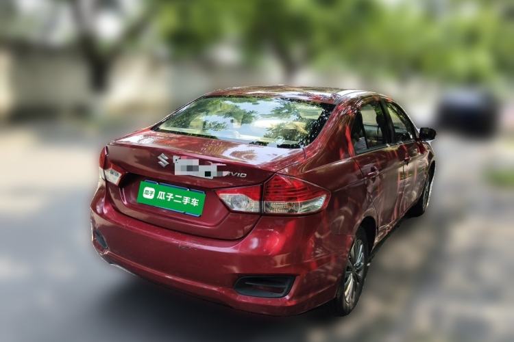 Used Suzuki Alivio 2015 1.6L Manual Comfort Model Rear Right 45 Deg