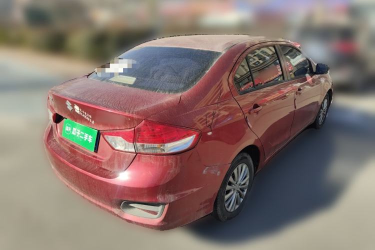 Used Suzuki Alivio 2015 1.6L Manual Comfort Model Rear Right 45 Deg