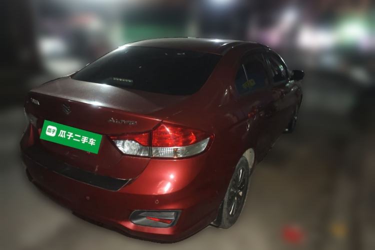 Used Suzuki Alivio 2015 1.6L Manual Comfort Model Rear Right 45 Deg