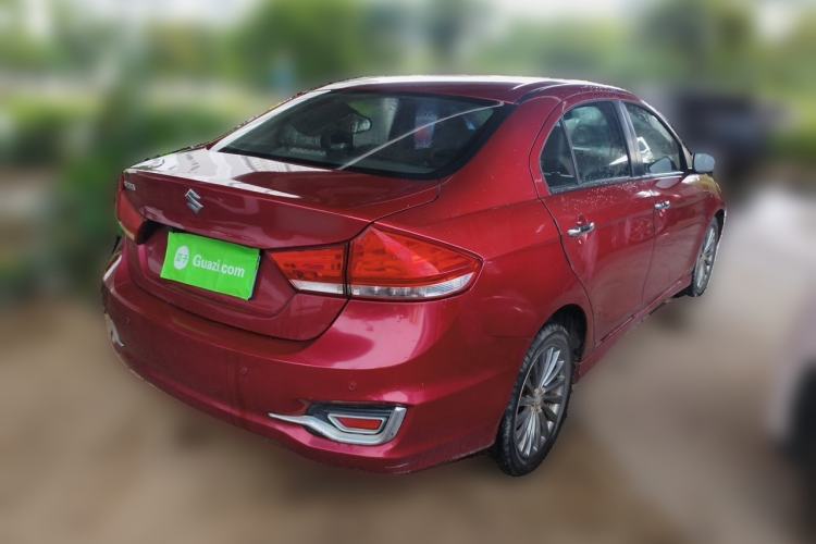 Used Suzuki Alivio 2015 1.6L Automatic Enjoyment Model Rear Right 45 Deg