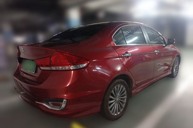 Used Suzuki Alivio 2015 1.6L Automatic Enjoyment Model Rear Right 45 Deg