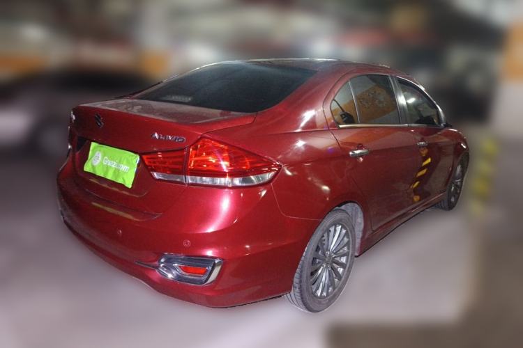 Used Suzuki Alivio 2015 1.6L Automatic Enjoyment Model Rear Right 45 Deg